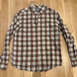 HORNY TOAD | MEN’S PLAID BUTTON DOWN SHIRT